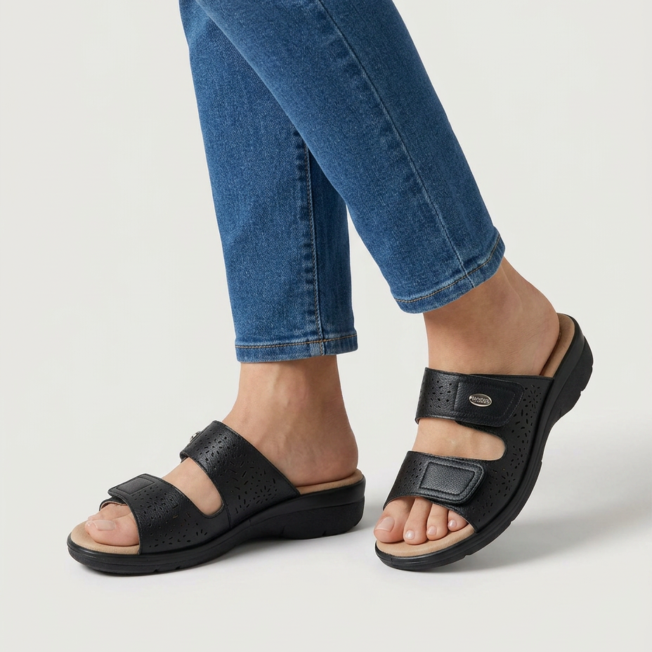 Licia - Ciabatta confortable femme