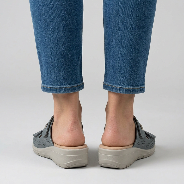 Licia - Ciabatta confortable femme