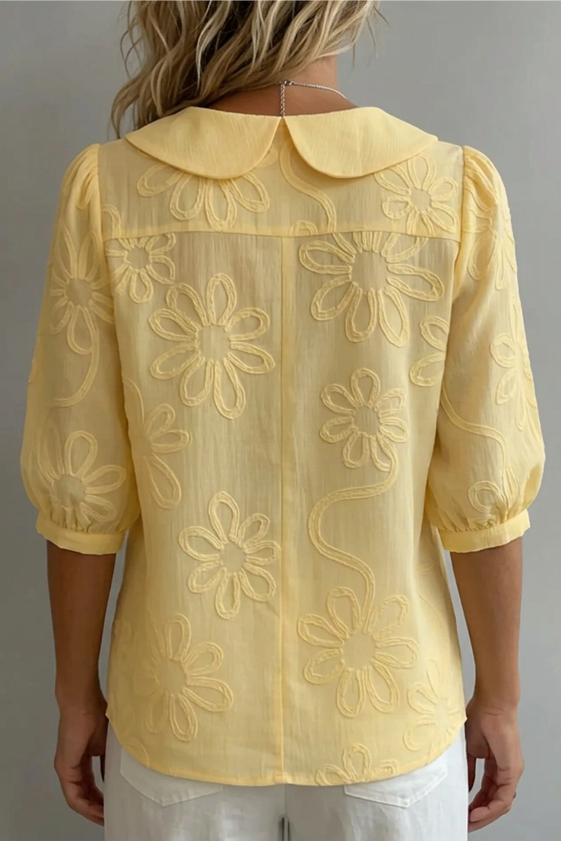 Fiora™ │ Blouse Florale Élégante