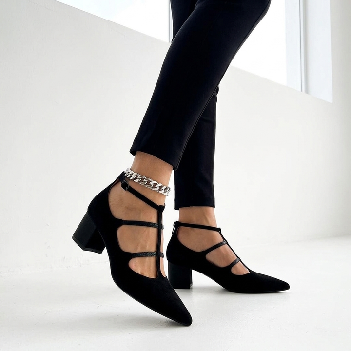 Nancy | Talons Élégants avec Sangles