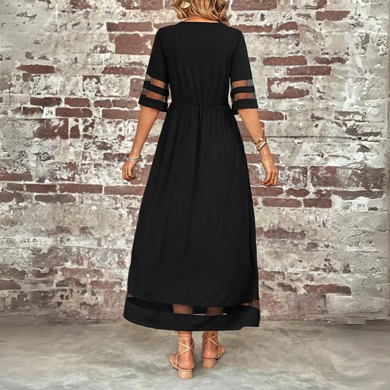 Cerelia | Robe Midi Flatteuse et Améliorant la Silhouette