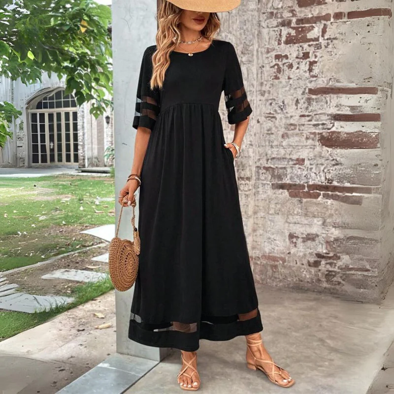 Cerelia | Robe Midi Flatteuse et Améliorant la Silhouette